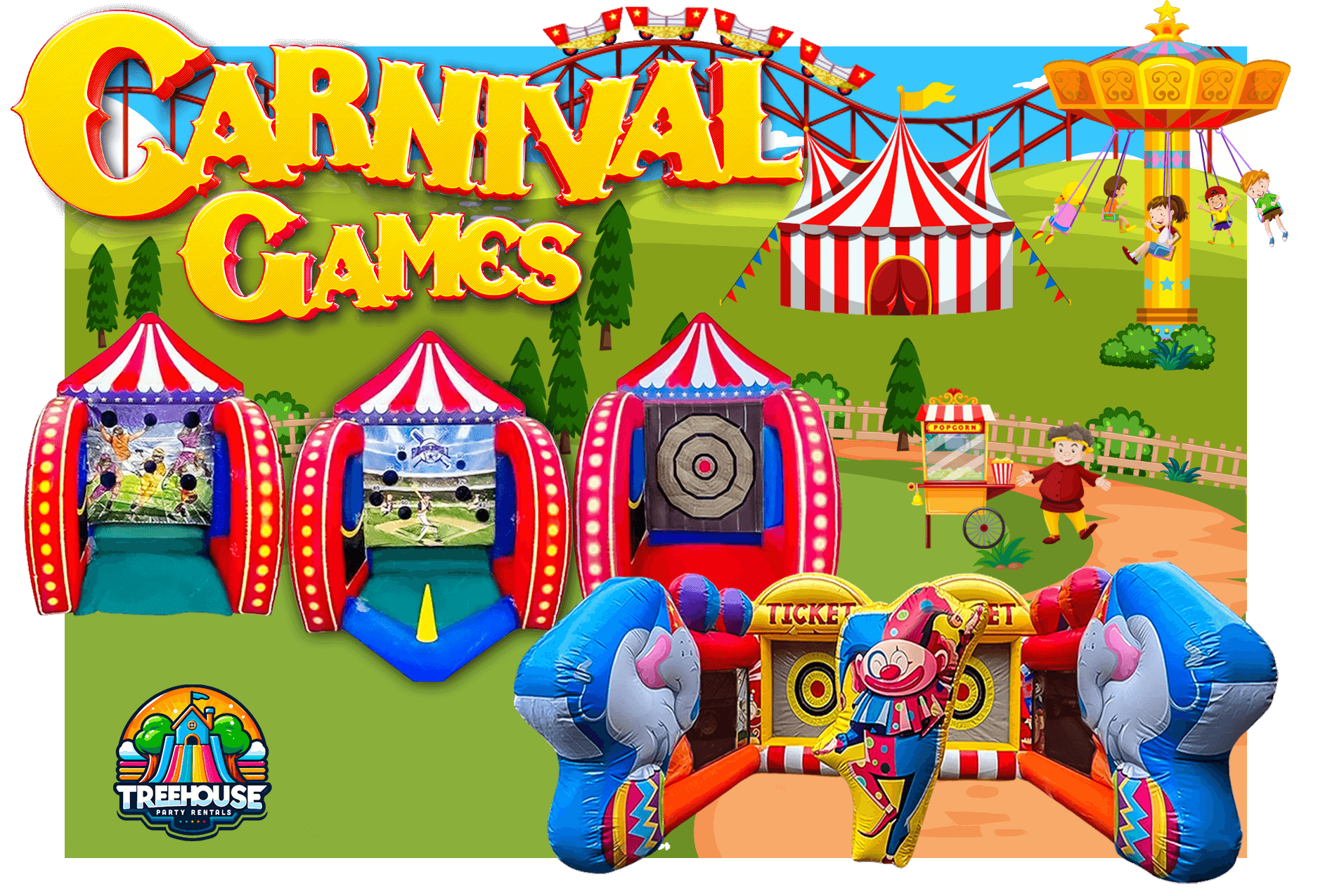 Carnival Games rentals in Mooringsport