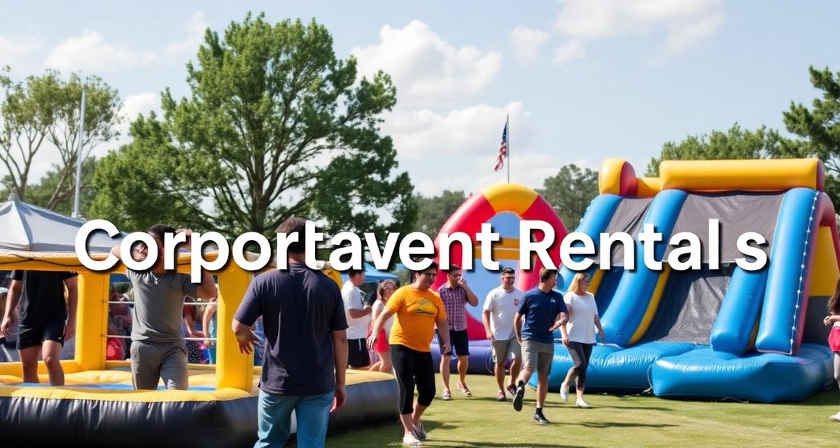 Fun Coporate Event Rentals Corporate Event Rentals Shreveport LA | Team-Building Inflatables & Games
